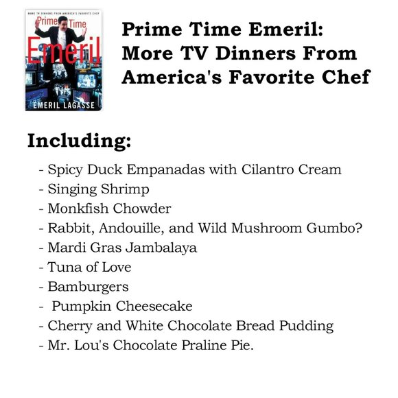 1st Edition Emeril Lagasse Cookbooks – Prime Time & Emeril’s TV Dinners - Picture 14 of 14